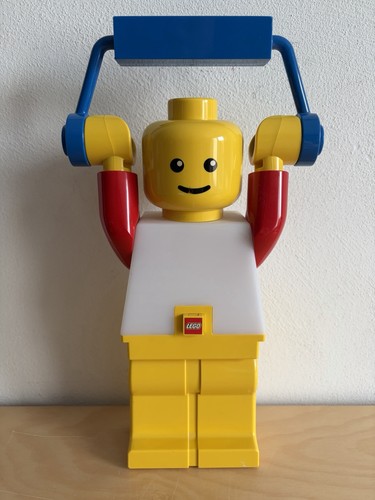 Lego gewichtheber lampe - gewichtheber,