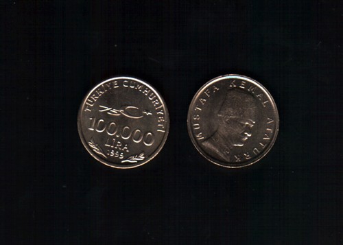 Turkey 100000 lira 1078 - turkey,