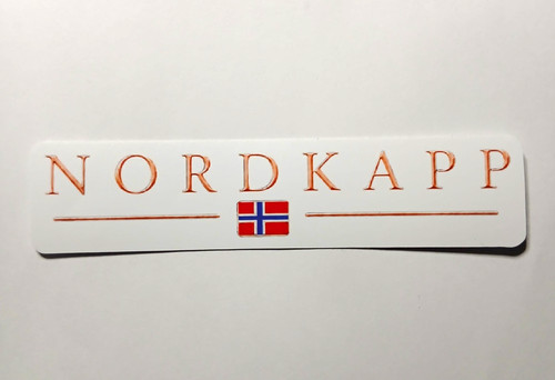 Sticker nordkapp mit - sticker,