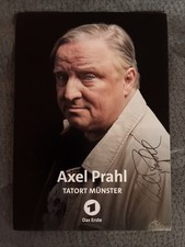 Autogrammkarte Axel Prahl