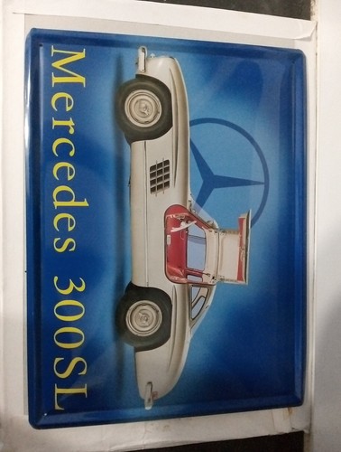 Blechschild mercedes 300sl - blechschild,
