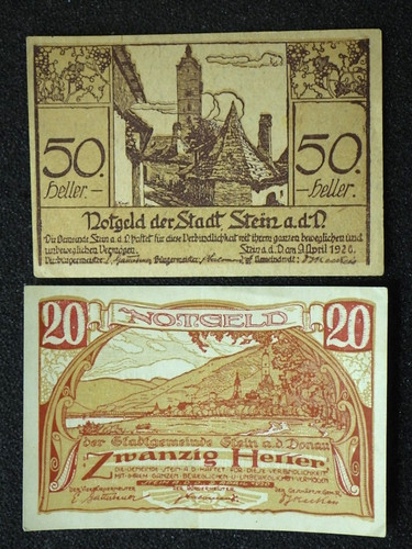 Notgeld österreich - x,