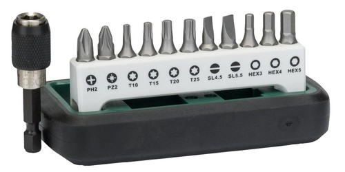 Bosch kompakt bitset teilig - kompakt, 12-teilig