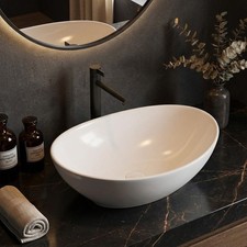 Premium Waschbecken Oval mit
