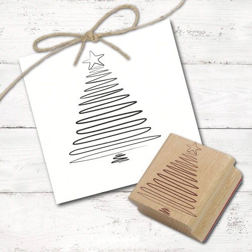 Motivstempel tannenbaum stern - motivstempel,