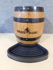 Parkbräu Holzfass für 5 Liter Dose mit Tropfschale