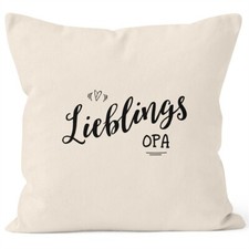 Kissenbezug Lieblingsopa Geschenk Familie Opa Großvater Großeltern Family