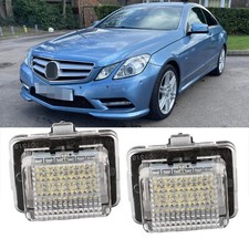 für Mercedes-Benz E-Klasse Coupe C207 Bj. 2009-2011 LED Kennzeichenbeleuchtung