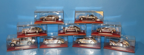 Atlas silver cars - atlas, 1:43