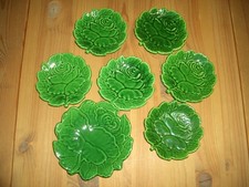 7x Teller kleine Schalen Rose