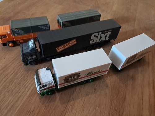 Herpa amw lkw konvolut mb - herpa,amw,