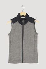 Hess Natur Weste  Schurwolle Gr. 34 Grau Damen