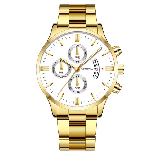 Geneva herren uhr edelstahl - herren,