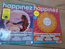 1 x Happinez 3/25 Zauber eines erfüllten Lebens; 6/25 Sonnenschein für Deine See