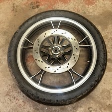 OWM Suzuki GS550 GS 550 L E 75-89 19" Vorderrad mit Scheibe komplett guter Zustand