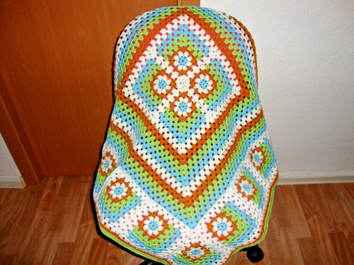 Babydecke häkeldecke - babydecke,