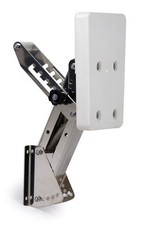 Außenborder-Halterung Motor 7 PS 5 Positionen verstellbar Edelstahl Kunststoff