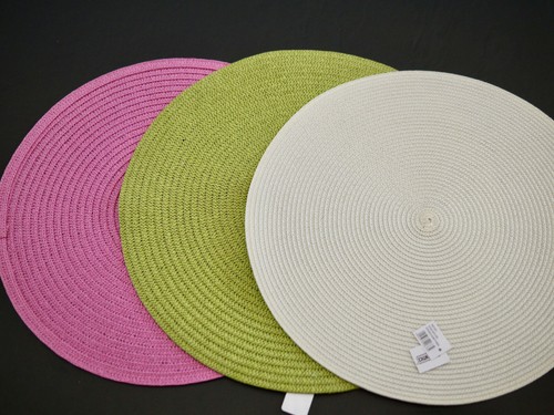 Rundes tischset untersetzer - rundes, tischset,