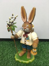 Osterhase Hasenhans, ca. 27cm hoch, Hubrig 301h1001, Zschorlau, Echt Erzgebirge