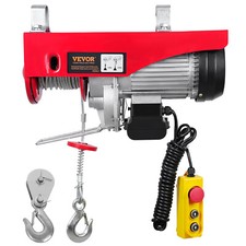 VEVOR 500-1000kg Elektrische Seilwinde 12m Motorwinde Seilzug Seilhebezug