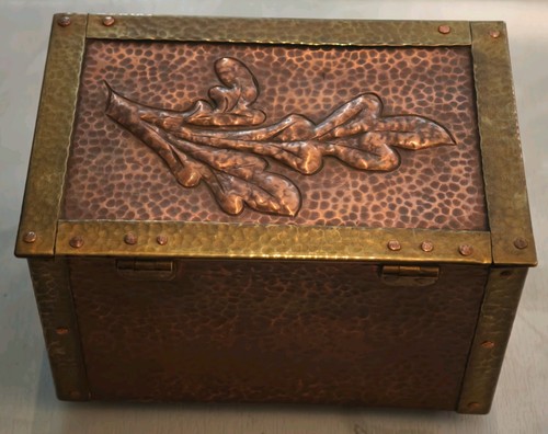 Alte kupfer box - alte,