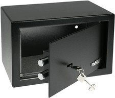 HMF Tresor Möbeltresor Doppelbartschloss Safe Geldschrank Geldsafe Hotelsafe