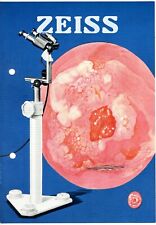 CARL ZEISS JENA Prospekt KOLPOSKOP nach Prof. Dr. Hinselmann Kolpar (Y4353