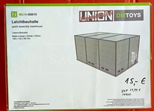 Modellbau Union MU N-i00015, Leichtbauhalle, quick assembly house OVP, unbenutzt