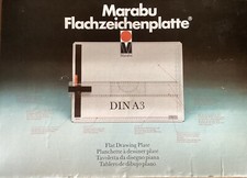 Zeichenplatte Aristo DIN A3 mit Zeichenschiene und Aristo Rechenstäbe