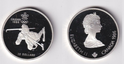 Dollar silber münze canada - silber,