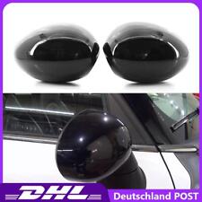 Türaußenspiegel Abdeckung Für BMW MINI R55 R56 Spiegelkappen Glänzend Schwarz