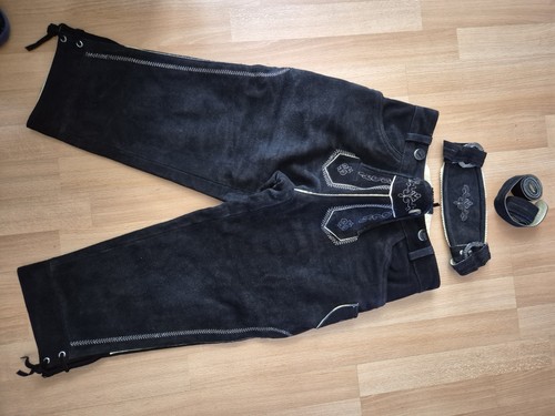 Trachtenlederhose echt leder - trachtenlederhose,