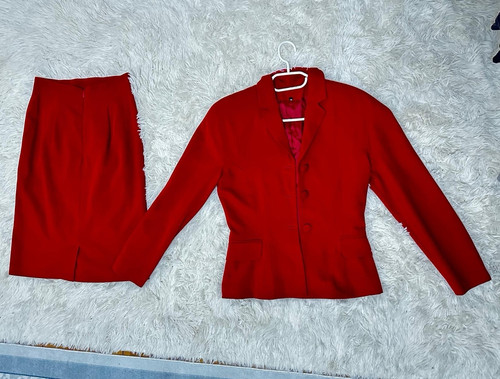 Damen anzug set kostüm rot - kostüm,