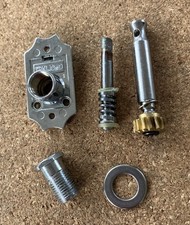 Original TonePros Kluson Deluxe TPKLICWD Chrom Tuner TEILE, Post Gear Plate etc.