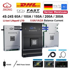 JK BMS 4S-24S 60A-300A Lifepo4