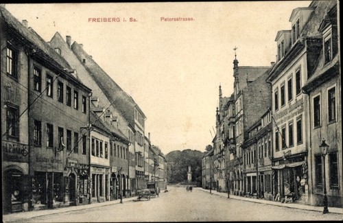 Freiberg sachsen - ak,
