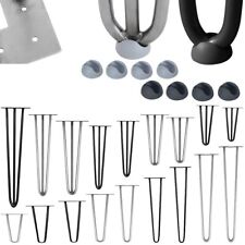 Hairpin Tischbeine 4er-Set Leg Tischgestell Möbelfuß Tischkufen Tischfüße Stahl