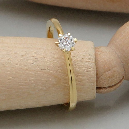 Ring solitär verlobung - ring,