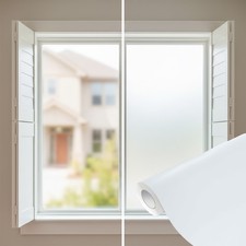 Fensterfolie Milchglasfolie 5,50€m² Selbstklebend Sichtschutz Glasdekor Büro Tür