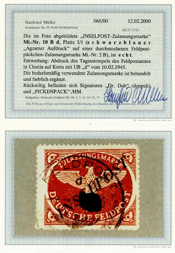 Feldpost minr d platte - minr., 10