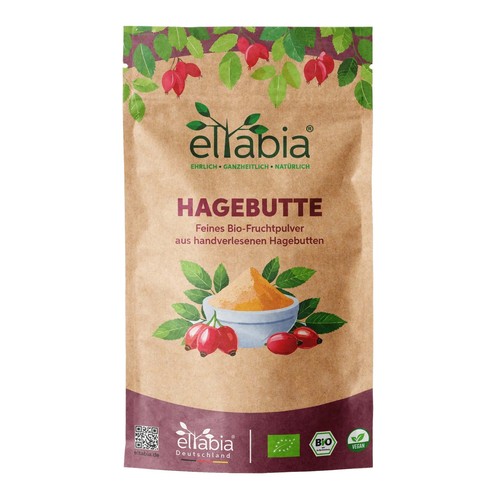 Bio hagebutenpulver - hagebutenpulver, |