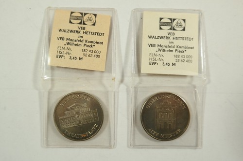 Ddr medaille dresden - 2x,