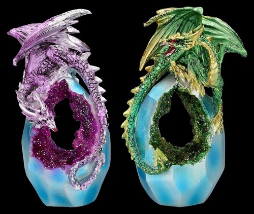 Drachen figuren 2er - drachen, set