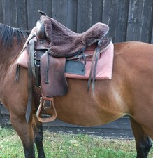 Western Sattel 16" Barnes Braun