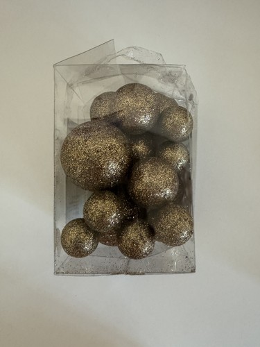 Deko kugeln styropor glitzer - deko-kugeln,