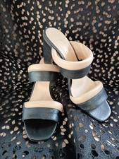 Eleganter Leder Damen Absatz