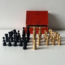 Altes Schachspiel- Holz-