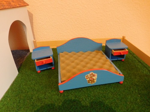 Puppenmöbel schlafzimmer bett - puppenmöbel,