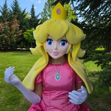 3D Princess Peach Mario Mascot