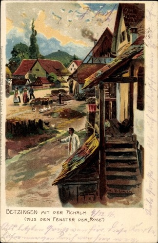 Künstler litho bergen - litho, fritz
